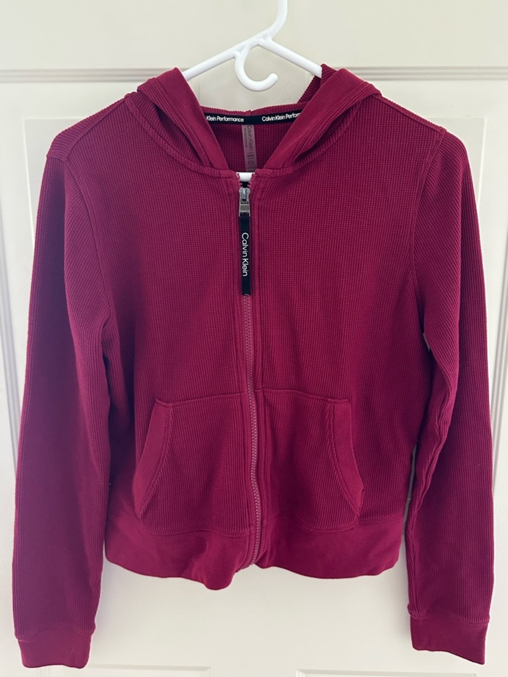 Calvin Klein Performance Zip-Up Hoodie with Pockets